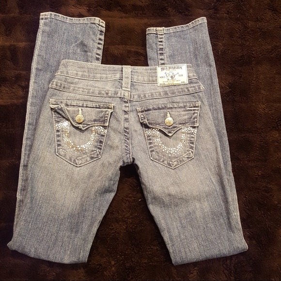 SOLD EUC 26”x32” True Religion Bootcut Jeans - Picture 3 of 4